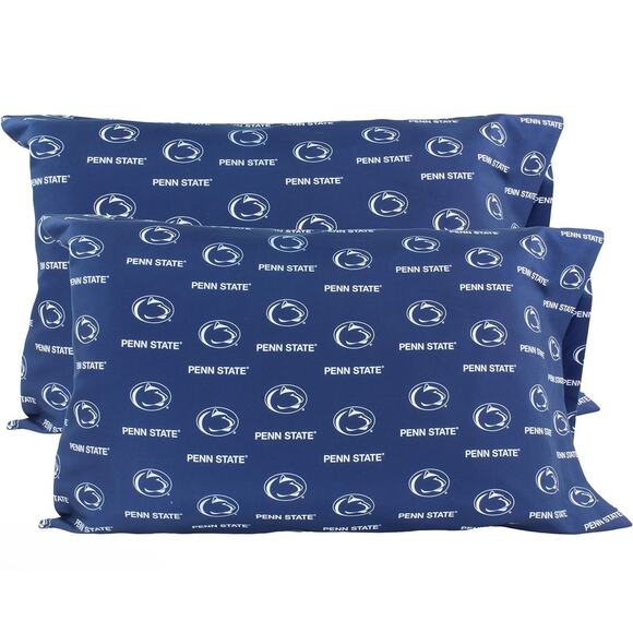 NCAA  Penn State Nittany Lions Pillowcase 2 standard - Picture 1 of 4